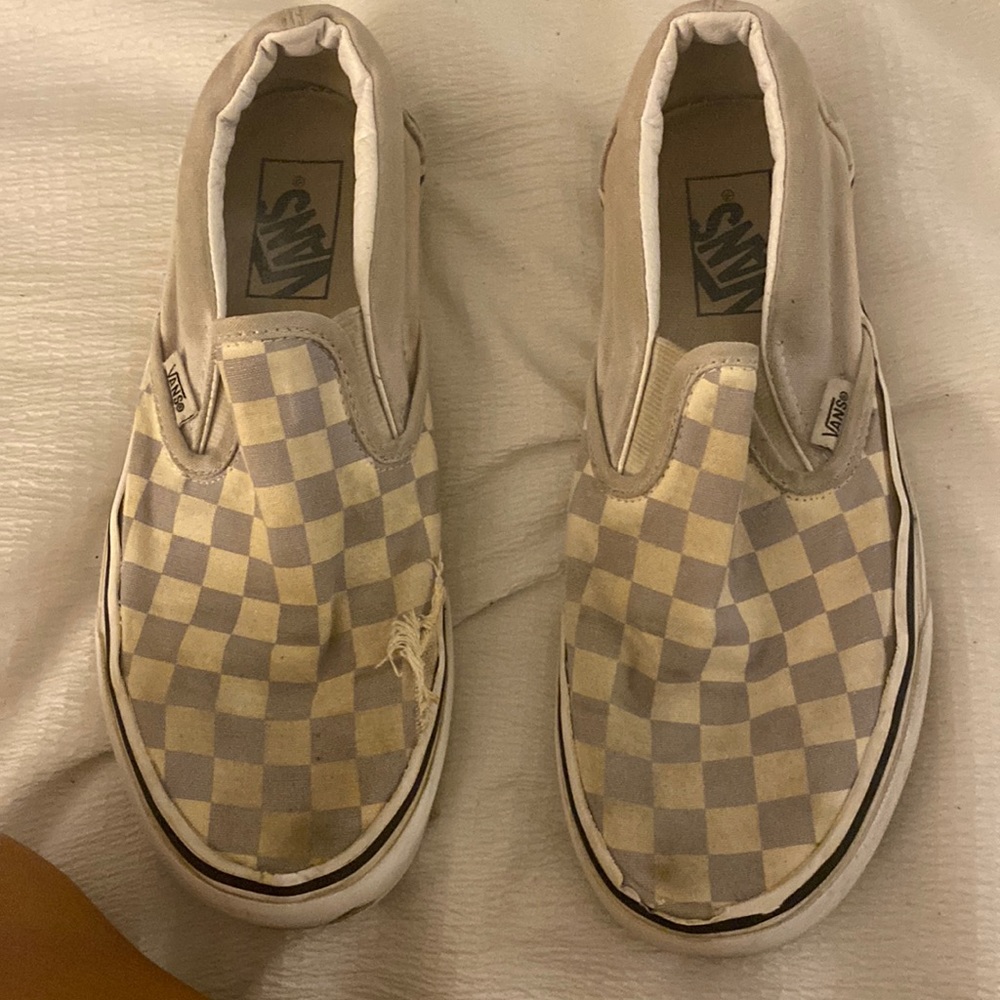vans violat checkered very used